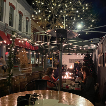 Winter patios in fort Collins